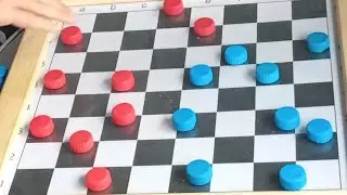 🔥 الداما ماشي لعبة&hellip; الداما حرب عقول! علال الجوكير vs رشيد #checkers #الضامة #الشطرنج #challenge 