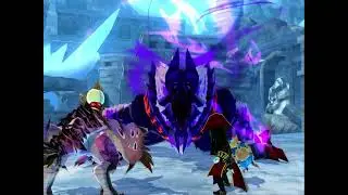 Monster Hunter Stories - Blighted Stygian Zinogre Fight