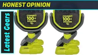 Ryobi Verse: Amazing Clamp Speakers for the Jobsite!