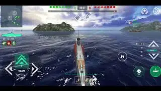 Warship world war | U-Boat type VIIA 50k dmg 3 kill | game submarine android