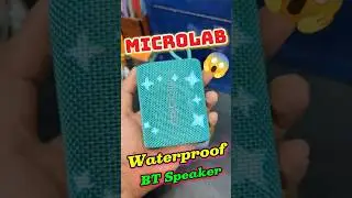 Unboxing Microlab Twinkle Start Speaker 🎶 Best Portable Bluetooth Box #Shorts #unboxing #microlab