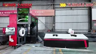 🔥🔥🔥6024LS-3KW  Semi-automatic Loading Laser Tube Cutting Machine