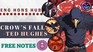 CROW'S FALL | BY TED HUGHES | DETAILED EXPLANATION | THEMES | NOTES
