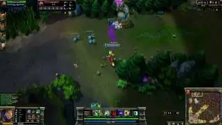 League of legends : Singed survives a tower dive with 1 HP !!!