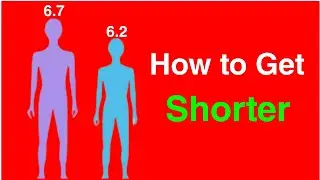 How To Get Shorter & Decrease Your Height | Height Kam Karne Ka Tarika | How To Stop Height | Height