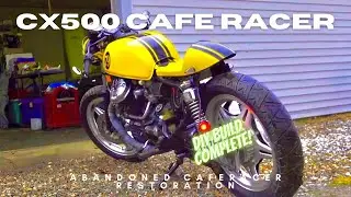 Honda CX500 Cafe Racer build DIY ON A BUDGET