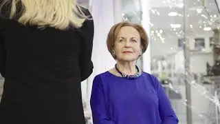 Sculptor Frances Segelman sculpts Holocaust survivor Mala Tribich, MBE