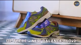 Unboxing and on feet review - Up There x New Balance 860v2