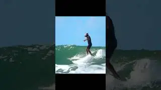 Rick Wilder - Still a frothing grom at 70 something.  #longboard