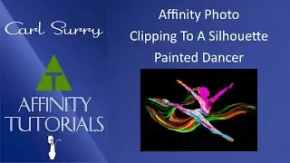 Affinity Photo - Clipping To A Silhouette  Painted Dancer