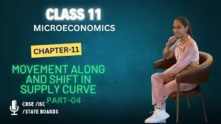 Movement Along and Shift in Supply Curve | Microeconomics | Class 11 | Ch. 11 | Part-04