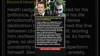 At 51, The Tragedy Of Heath Ledger Was Beyond Heartbreaking #shorts