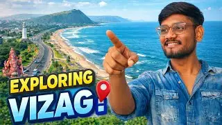 Exploring Vizag 😍 | Beaches, Roads & Hidden Gems | Vizag Travel Vlog