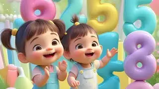 Learning numbers #kidssong #numbersong  #viralvideo#baby #cute #nurseryrhymes #dance #cartoon
