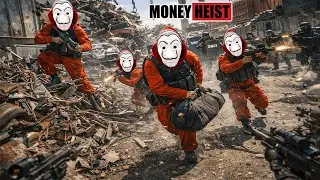 PARKOUR VS MONEY HEIST: Bad Guys Break Into Police Base to Free Hostages and Steal Money | Epic POV