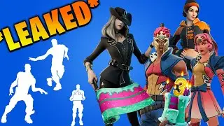 ALL NEW LEAKED FORTNITE SKINS! *BTS EMOTE* (Free Birthday Wrap, Victoria Saint, Dynamite, Hyacinth)