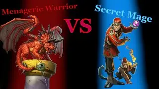 Menagerie Warrior vs Secret Mage | Hearthstone