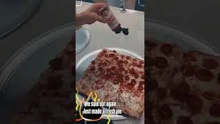 Hot Stuff 🔥🔥🔥 #philly #pizza #foodporn #hotstuff #southphilly #soldout #drizzle #honey