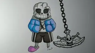 How To Draw Purgatory Sans UNDERTALE HERO ART Hướng Dẫn Vẽ SANS