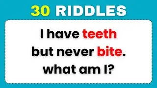 30 Hardest Riddles in the World | Mind-Bending Brain Teasers