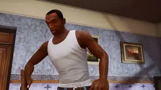 GTA San Andreas Definitive Edition: Intro mission. PC version