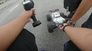 Max speed RC Car Bison V2 72km/h Test run at Taman Mutiara