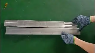 rectangular tube swaging for greenhouse industry