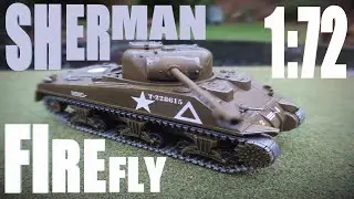 Airfix Sherman Firefly Starter Kit. Full Build & Review Video.