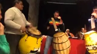 Cuerda de la Explanada con el Grupo asesor del Candombe- CUAREIM (Barrio Sur)