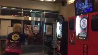 鈴木未來出鏢慢動作 Mikuru Suzuki throwing darts record