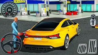 Gas Station Car Driving Sim 3D - Car Wash Garage Service - Android GamePlay