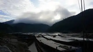 Pakbeng/Laos - Pier, Morning Mood (Timelapse)