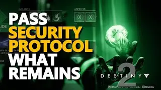 Pass Security Protocol Destiny 2