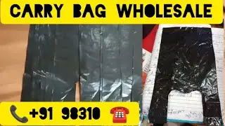📞+91 9831☎️ plastic carry bag wholesale, plastic carry bag business