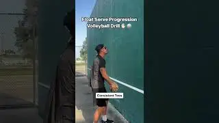 Master your float serve with these volleyball drills ✋🏻🏐💨
