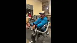 TRAIN INSANE w/ Wrist Strap Preacher Curls = Bowling Ball Biceps