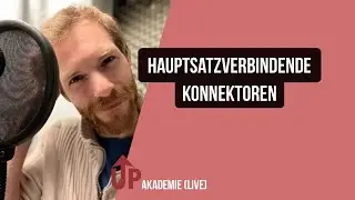 Hauptsatzverbindende Konnektoren // LevelUp German Akademie (live)