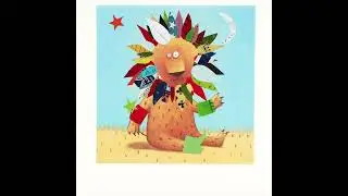 Joc creativ cu stickere Creeaza animale, Djeco