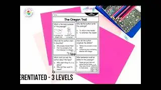 Nonfiction Text Structure Reading Passages for 2nd Grade (includes reading comprehension questions)