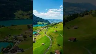 🇨🇭Lake Lungern, Switzerland most beautiful lake