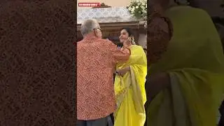 'எப்படி இருக்கீங்க Sir..'🥰Radha Ravi-ஐ வரவேற்ற Meena❤️