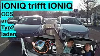 IONIQ trifft IONIQ | CCS an Typ 2 laden!