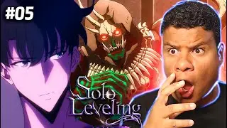 SUNG JINWOO VAI MOSTRAR SEU PODER TOTAL!!! | SOLO LEVELING Temp 2 Ep 05 REACT!!
