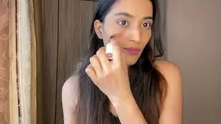 Dewy soft glam look | Full face makeup under 200 | Beginner friendly glam makeup look |