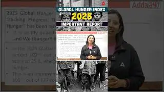 Global Hunger Index 2025 - Important Report #global #globalhungerindex #shortsfeed