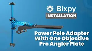 Power Pole Adapter With One Objective Pro Angler Plate Installation