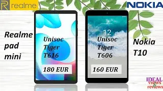 realme pad mini vs nokia t10 review