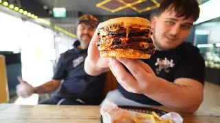 HFC Oldham vs Dirty Food Revolution Jr - 6x Spicy Burger Patty Challenge