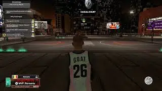 View Court Statuts in Park with Bird's Eye View (Blackout Event NBA 2k26)