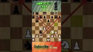 Monticelli Trap | Chess Traps | Chess puzzle